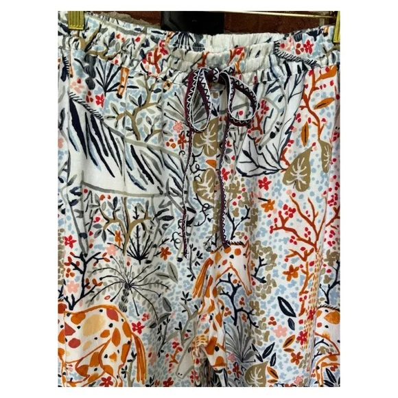 NWOT Anthropologie Vikki Chu Pastoral Flannel Lounge Pants  Size Small - Picture 6 of 13